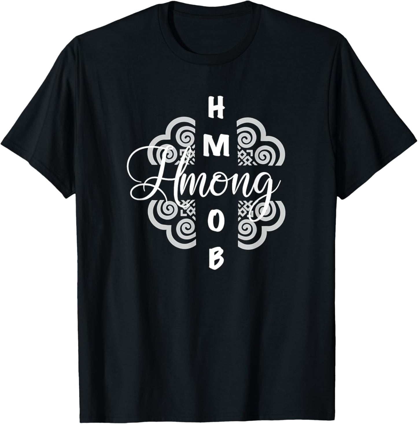 Hmong Hmoob Crisscross With Hmong Symbol