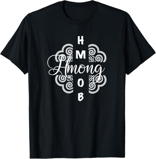 Hmong Hmoob Crisscross With Hmong Symbol