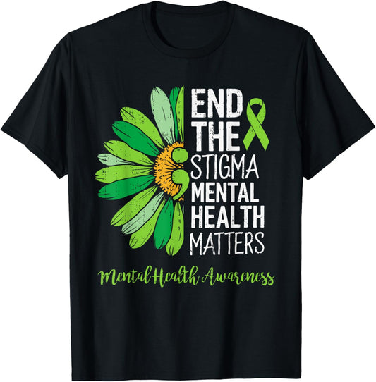 End The Stigma Mental Health Matters Awareness Brain Illness
