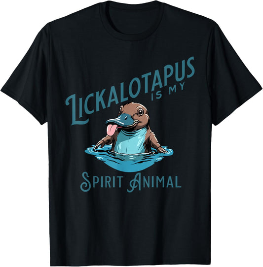 Vintage Funny Lickalottapus Is My Spirit Animal Lovers Meme
