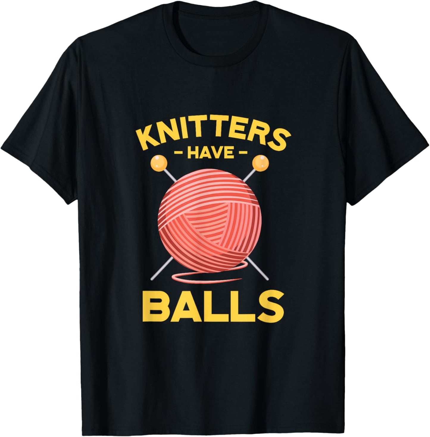Knitters Have Balls Funny Knitting Yarn Knitter