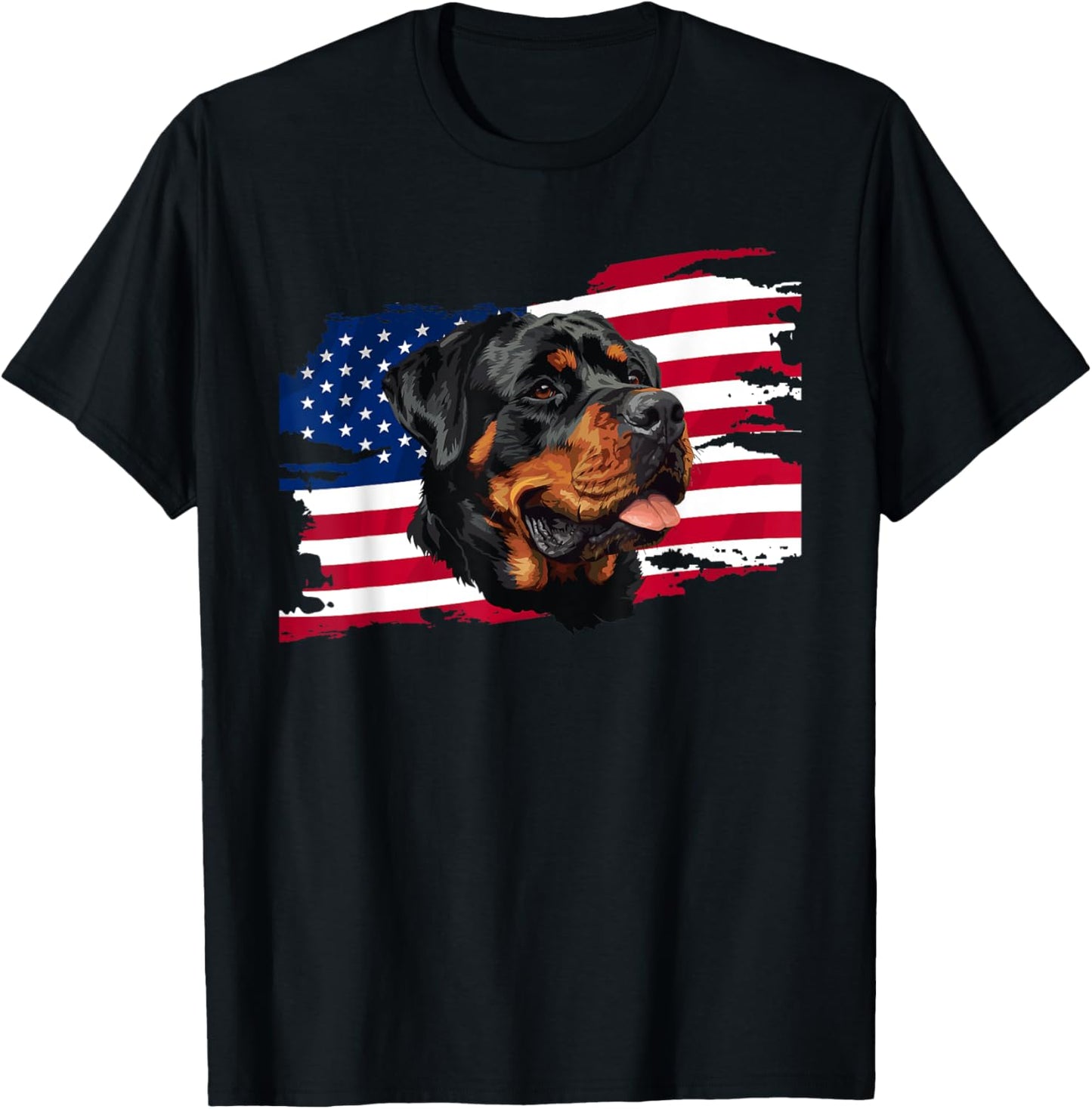 Cute Usa Flag 4Th Of July Fourth Patriotic Rottweiler Lover