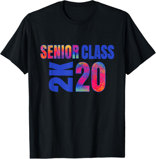 Senior 2020 Senior Class Of 2K Cool Textured Graduate Gift