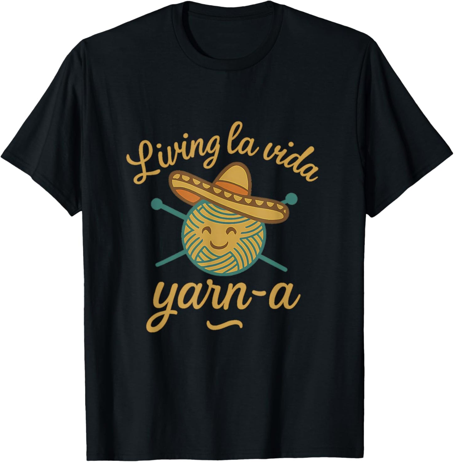 Living La Vida Yarn-a Vintage Yarn Ball Knitter novelty