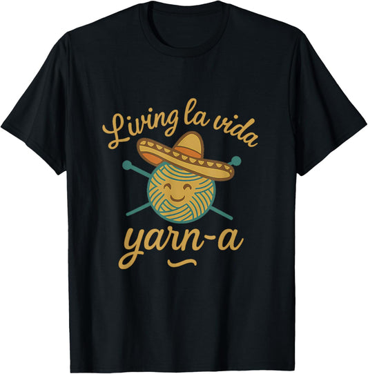 Living La Vida Yarn-a Vintage Yarn Ball Knitter novelty