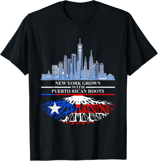 New Yorker Half Puerto Rican New York City Puerto Rico Flag
