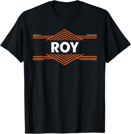 Clothing With Your Name For People Called Roy