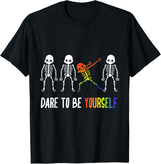 Dare To Be Yourself Shirt Cute Lgbt Pride