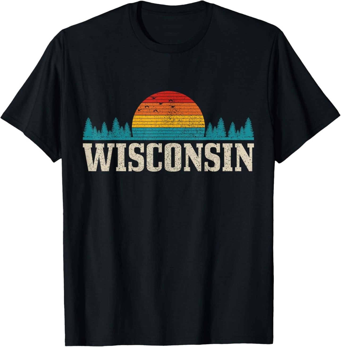 Wisconsin Vintage Usa America Souvenir
