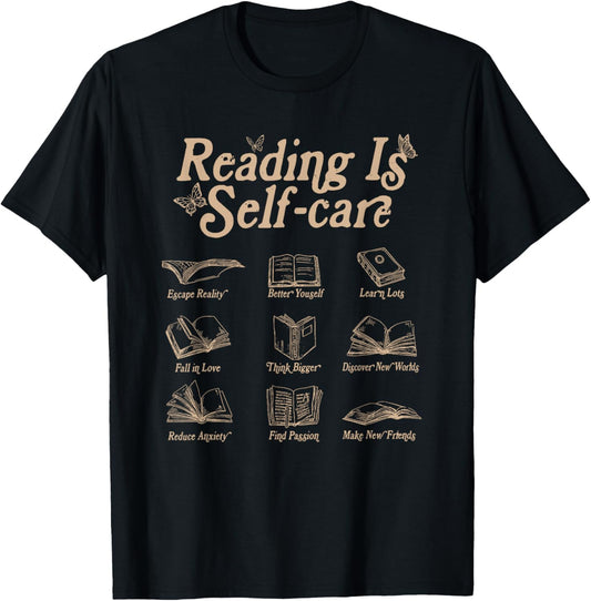 Reading Is Self Care Bookish Mental Health Book Men Women