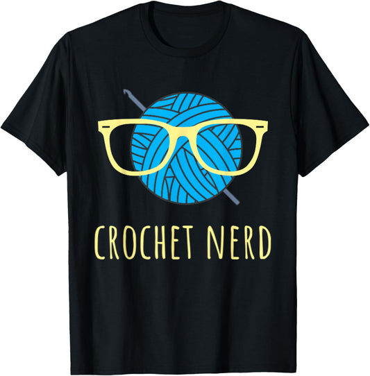 Crochet Nerd Funny Grandma Mom Crocheting Yarn Lover Gift
