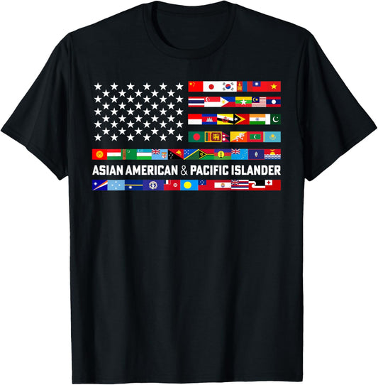 Aapi Asian American And Pacific Islander Usa Flag 2024
