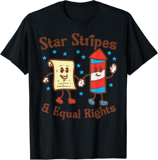 4Th July Star Stripes Equal Rights Patriotic Men Women Kids