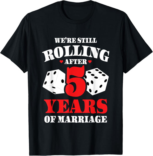 Couples Married 5 Years   Funny 5th Wedding Anniversary