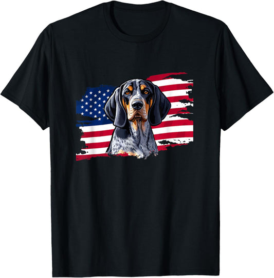 Usa Flag 4Th Patriotic Bluetick Coonhound Lover