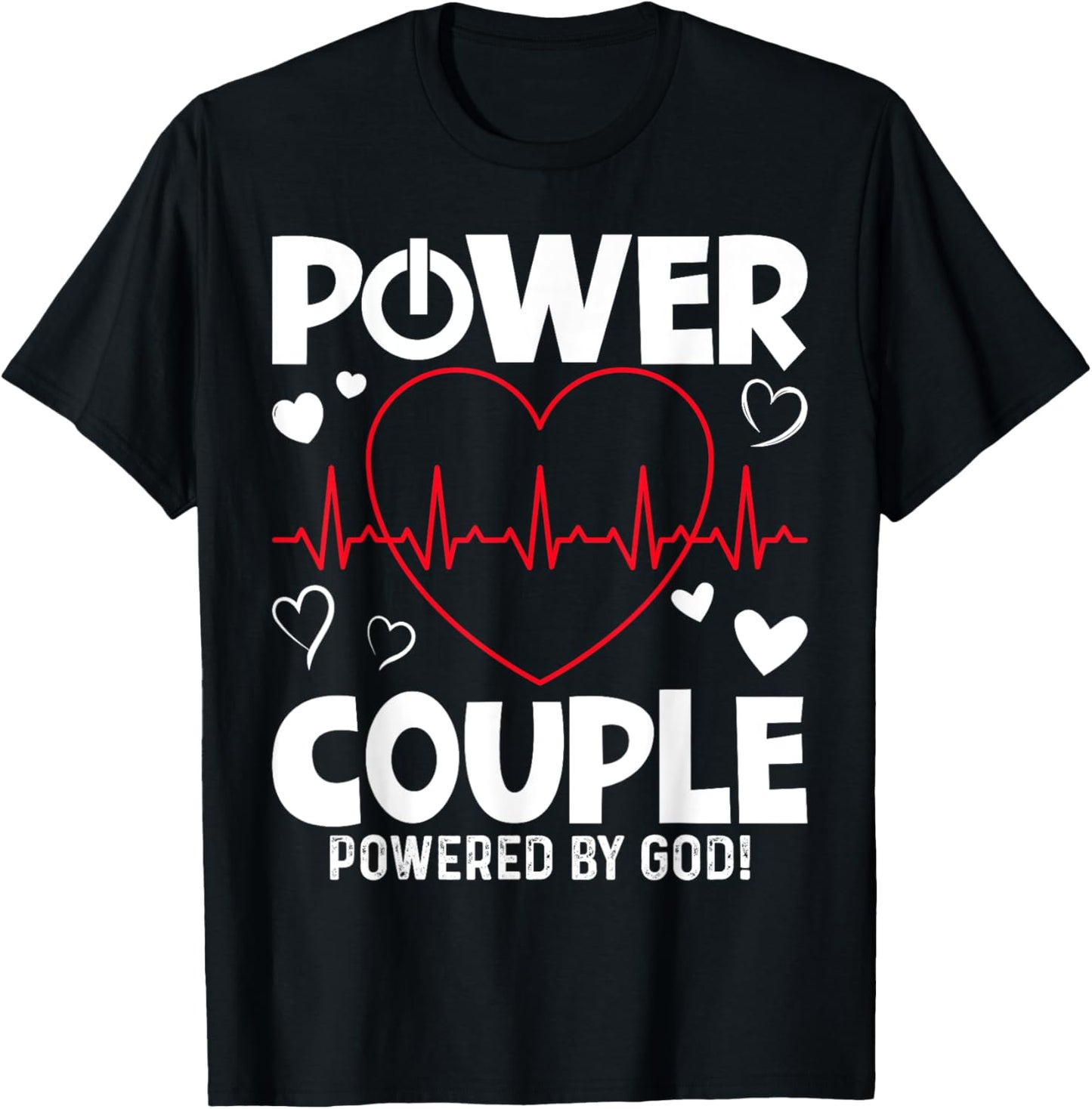 Power Couple Christian Couples Matching Valentines Day