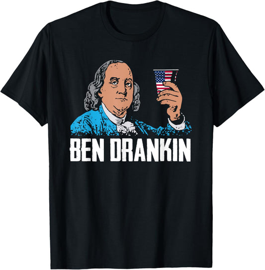 Ben Drankin 4Th Of July Benjamin Franklin Men Women Usa Flag