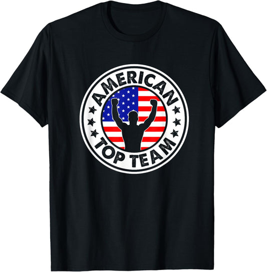 American Flag Top Team Bjj Brazilian Jiu Jitsu