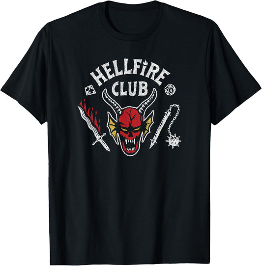 Stranger Things 4 Hellfire Club Skull & Weapons