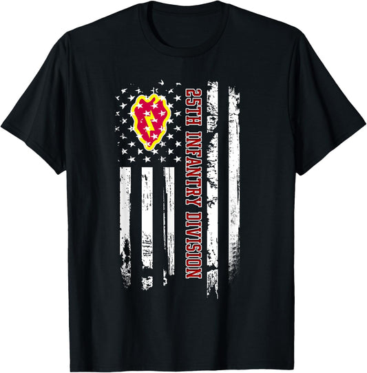 25Th Infantry Division American Flag Military Veterans Day