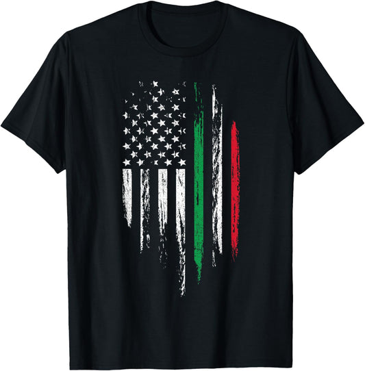 Italian American Flag Combo Italy Usa Italia Patriotic Gift