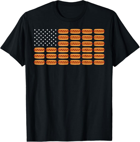 Hot Dog 4Th Of July American Flag Gift Patriotic Hotdog