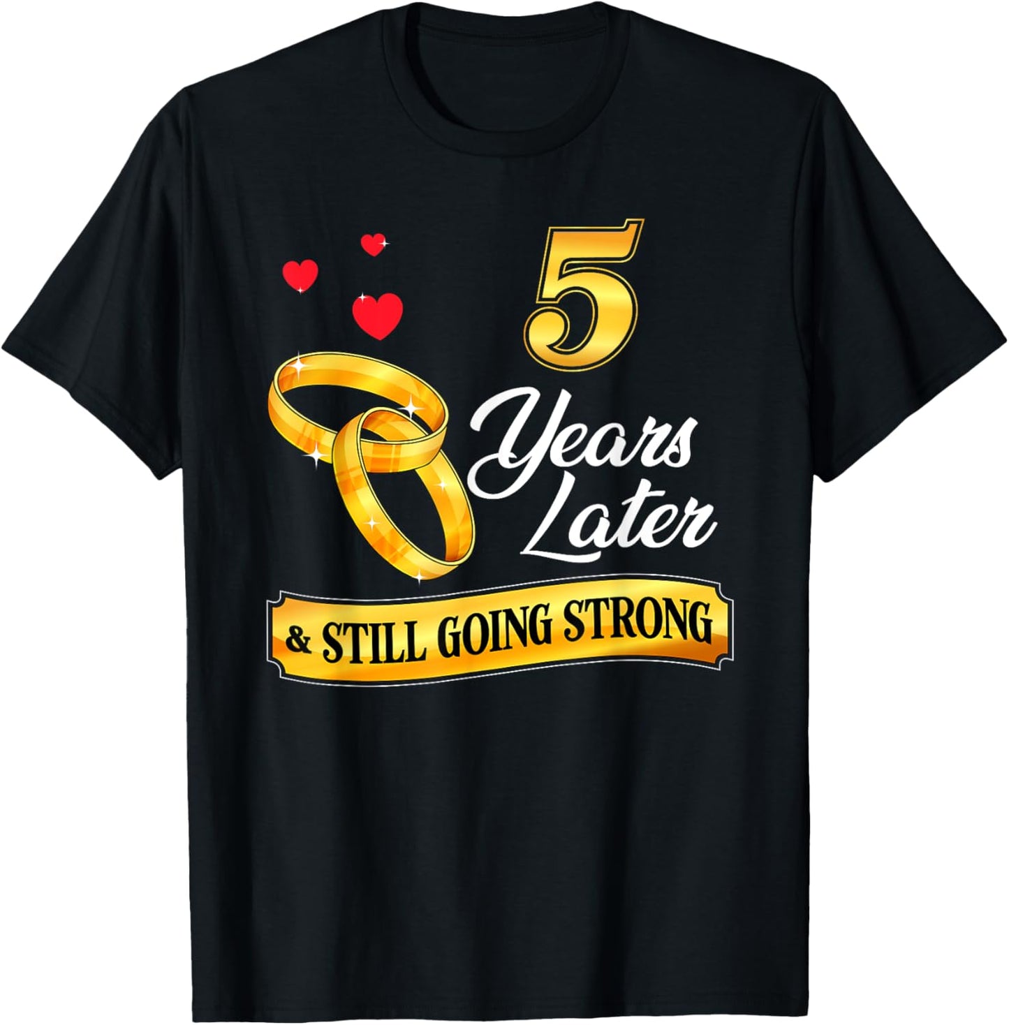 Celebrate 5 Years Of Marriage! 5th Wedding Anniversary