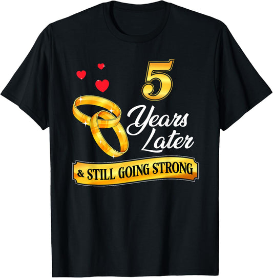 Celebrate 5 Years Of Marriage! 5th Wedding Anniversary