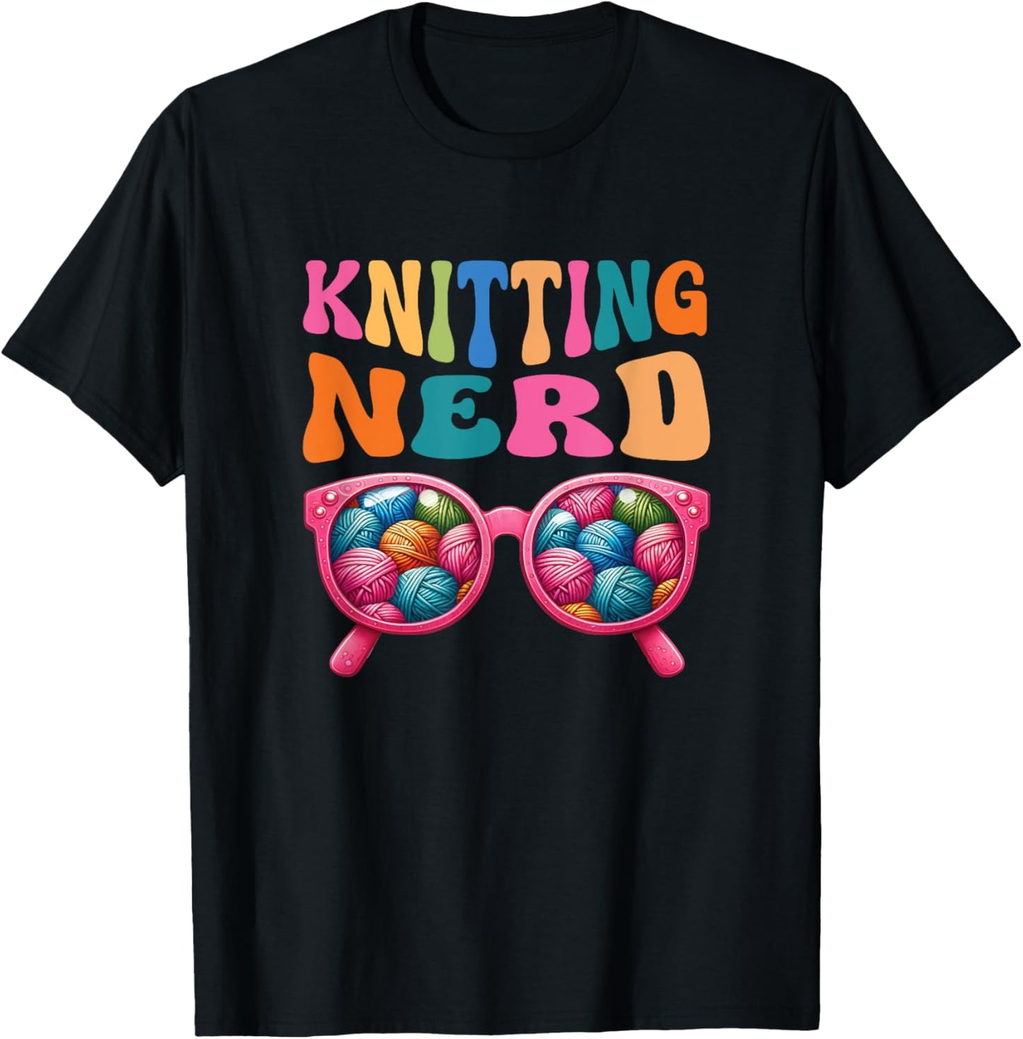 Funny Knitting Nerd Yarn Design
