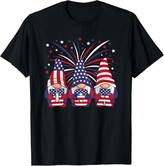 Patriotic Gnomes 4Th Of July Usa Men Women Kids