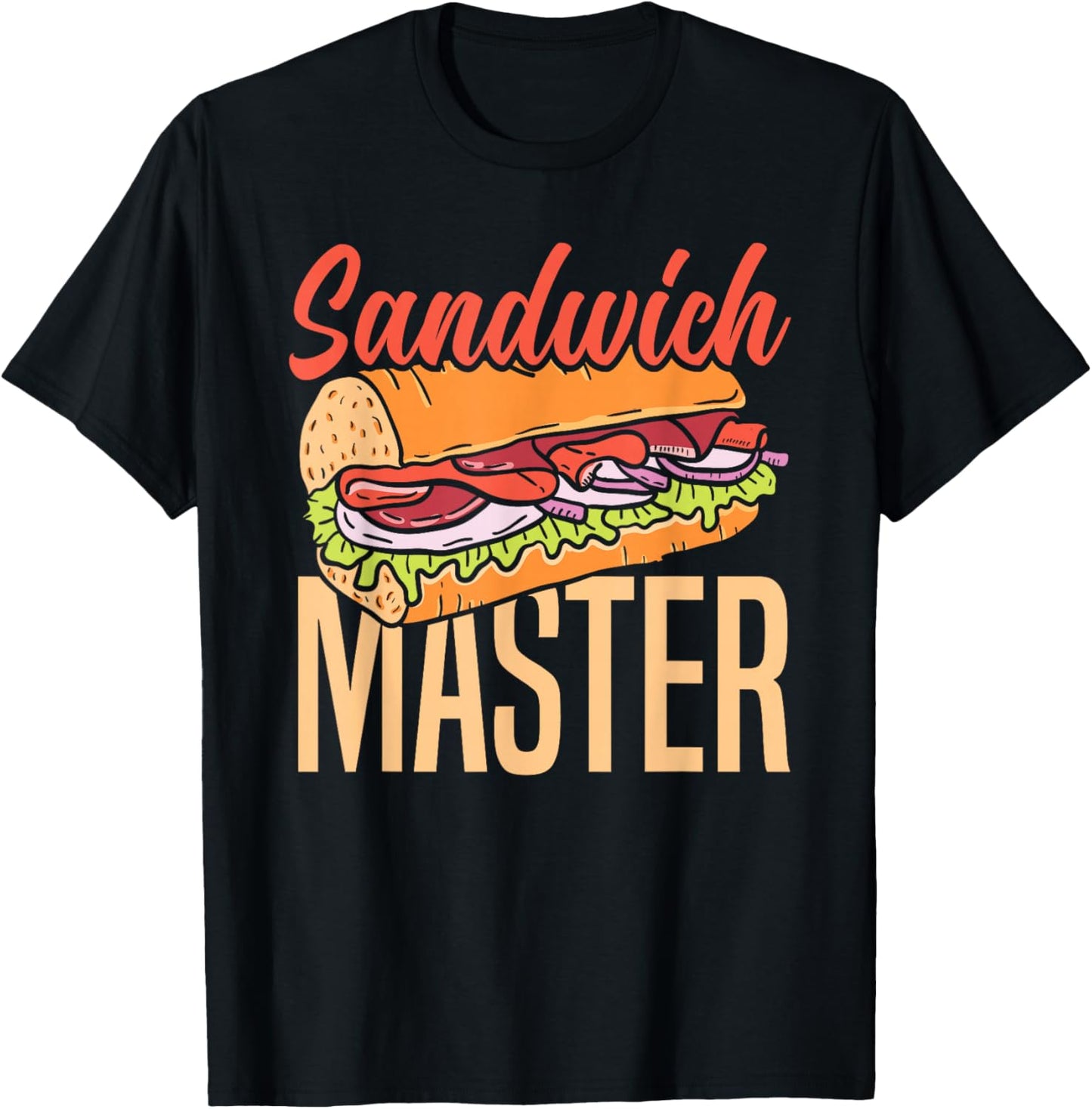 Sandwich Master Deli Sub Lover Funny Sandwich