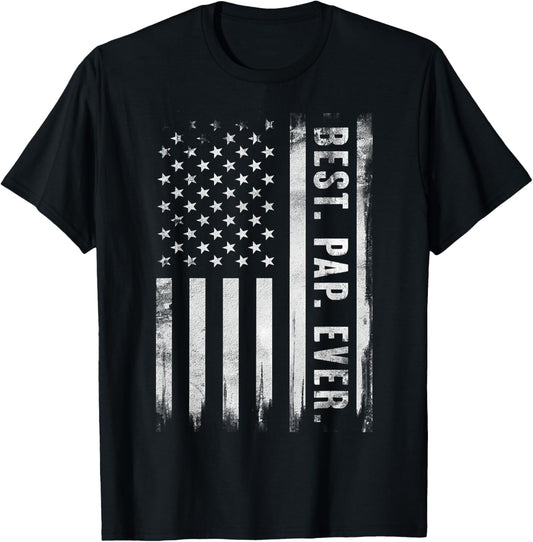 Best Pap Ever American Usa Flag Fatheru2019S Day