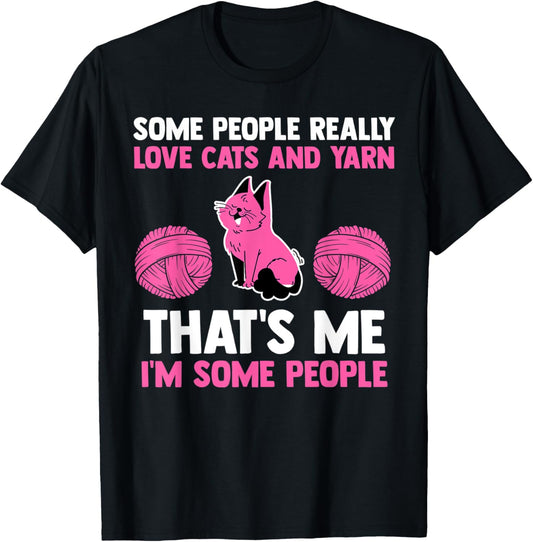 some people really love cats and yarn cat