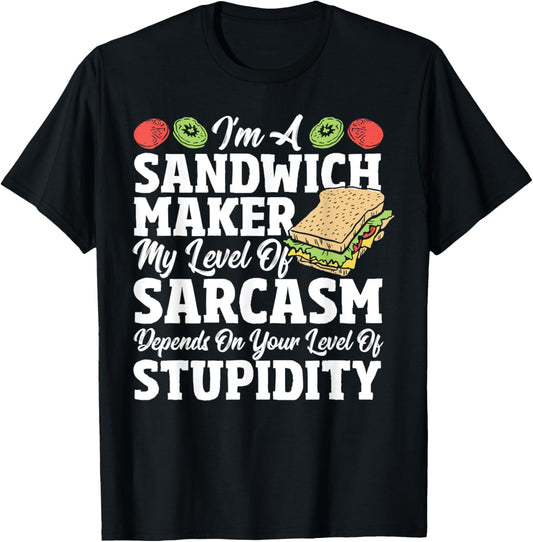 Sarcasm Lover - Funny Hoagie Sandwich Sammich Sandwich Maker