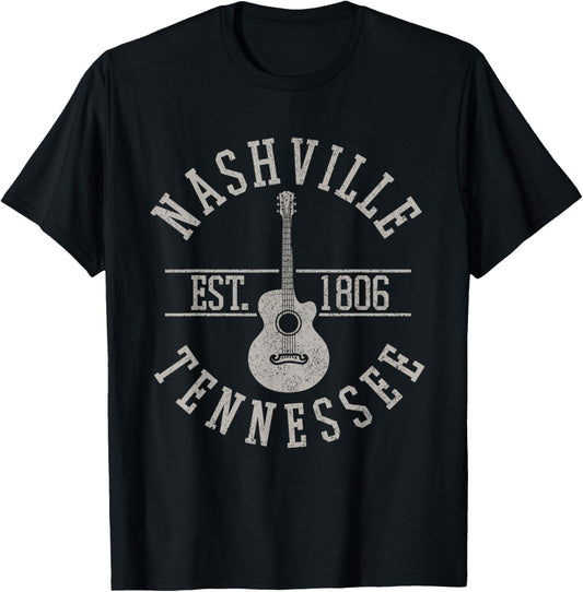 Nashville Tennessee Country Music Usa Guitar Souvenir