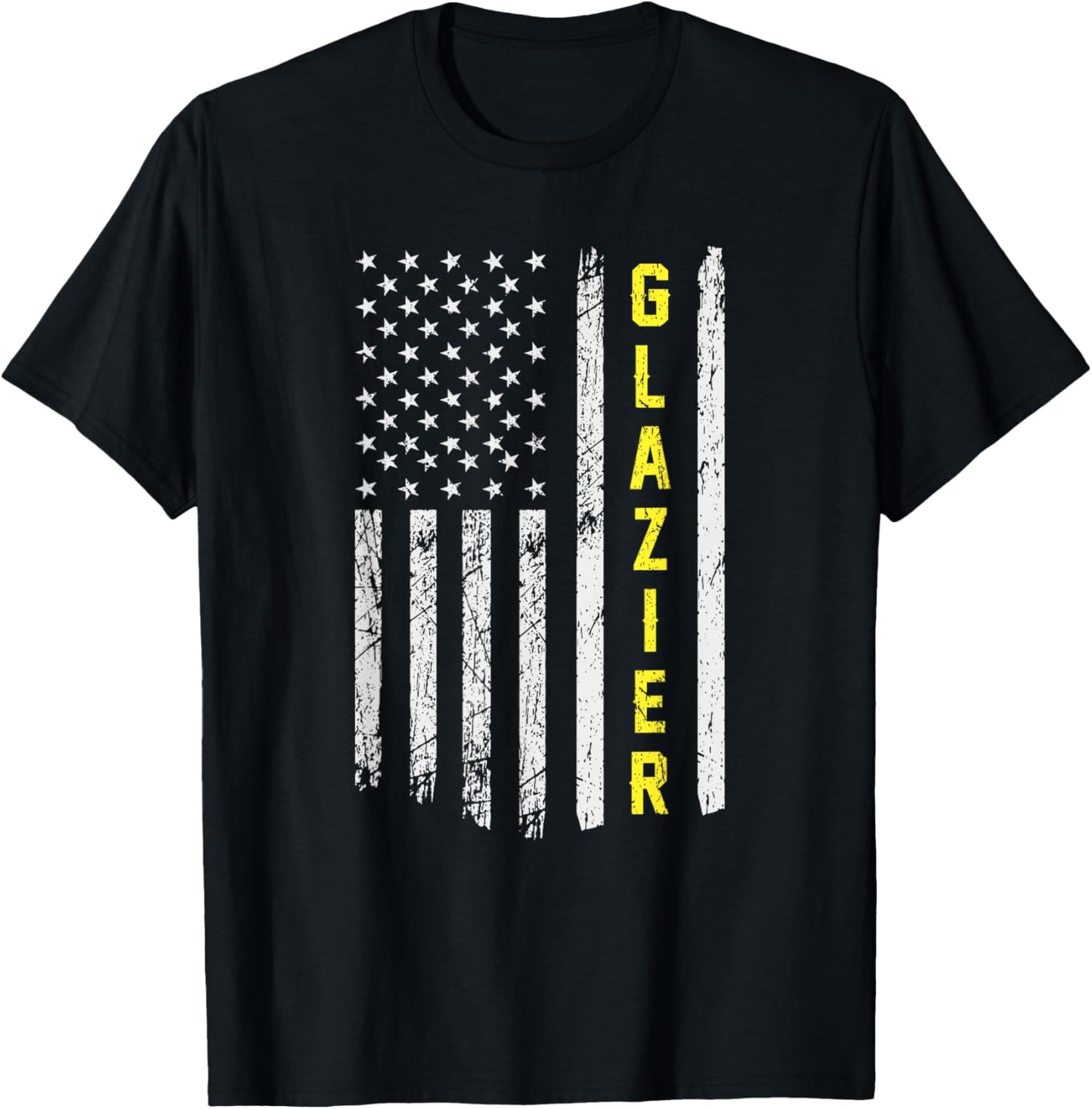 Glazier Vintage American Usa Flag Glazier