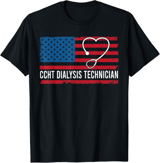 Ccht Dialysis Tech Usa Flag