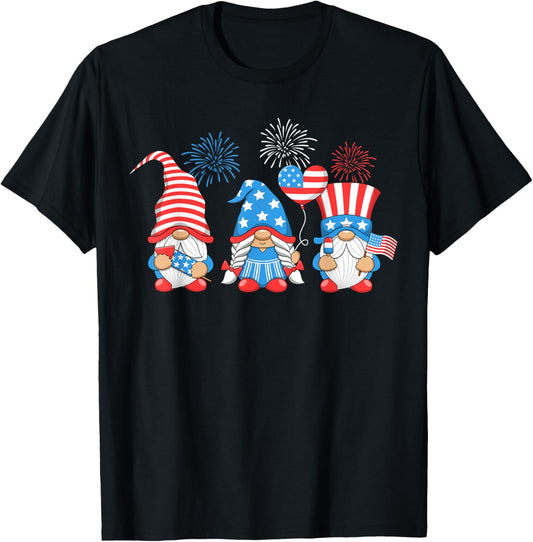 Gnomes 4Th Of July Patriotic American Independence Day Usa