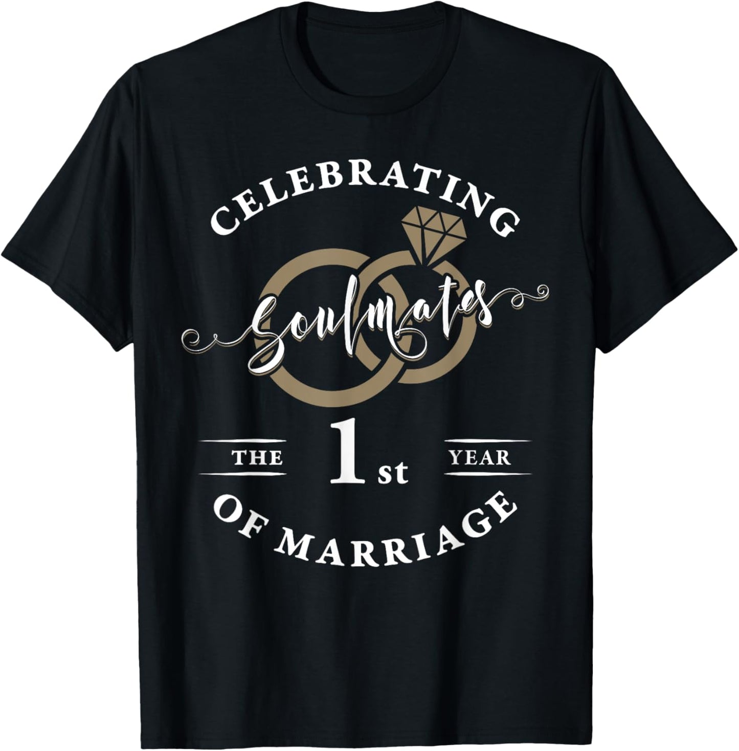 1 Year Wedding Anniversary Couple Husband Wife Matching