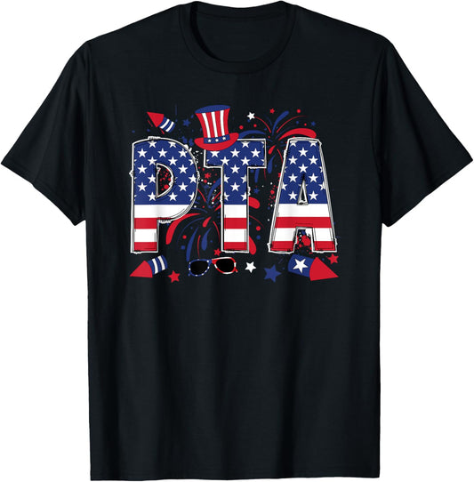 4Th Of July Pta American Flag Physical Therapist Assistant