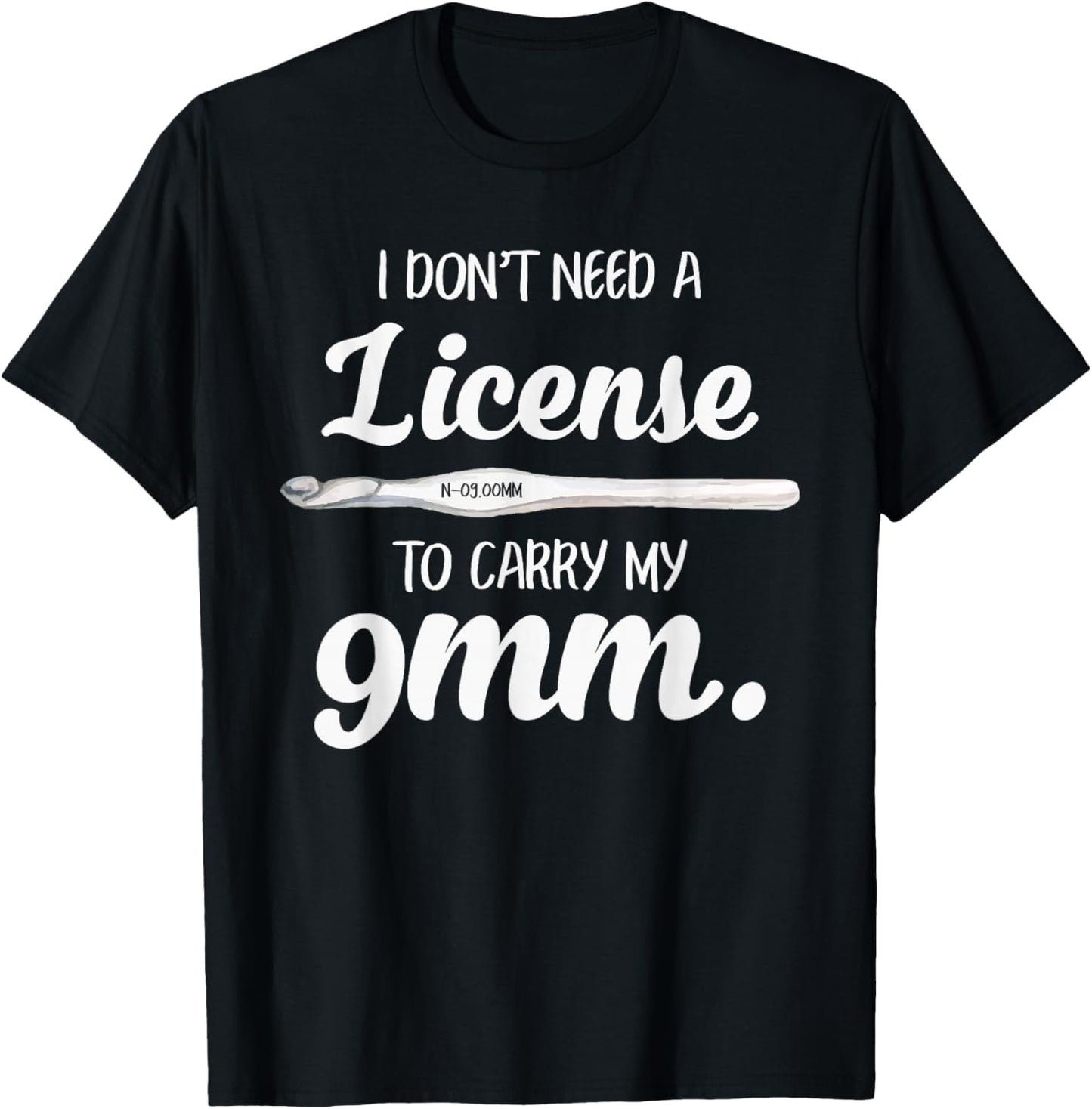 Funny Crocheting 9mm Hook Crochet Yarn Craft Lover