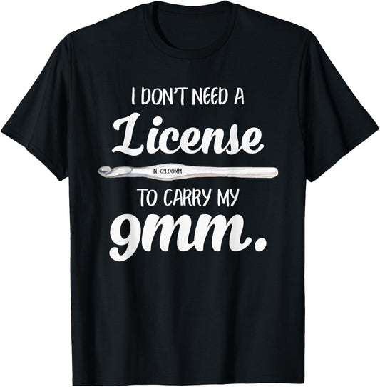 Funny Crocheting 9mm Hook Crochet Yarn Craft Lover