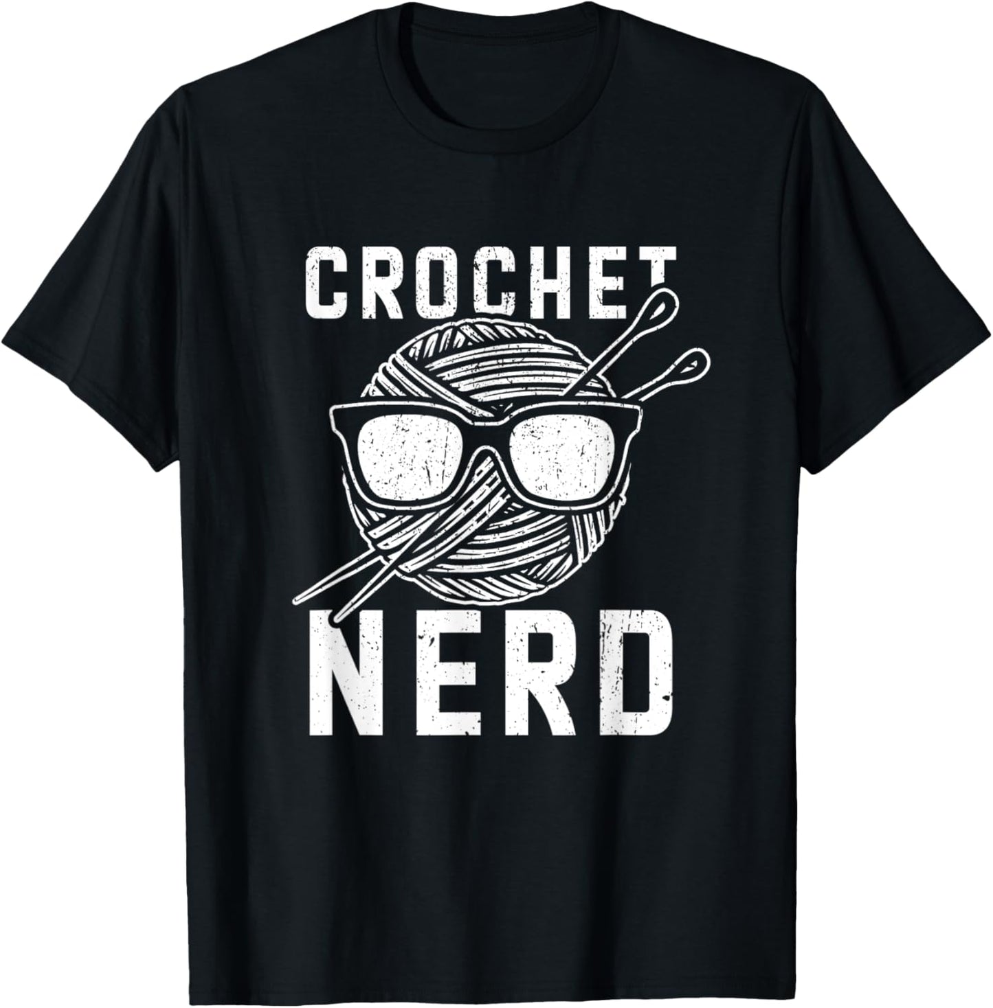 Crochet Nerd Funny Crocheting Yarn Stitches Lover