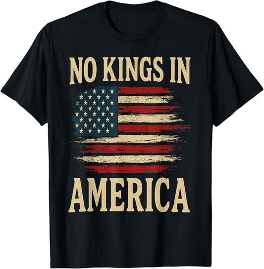 No Kings Vintage Patriotic Freedom Liberty Usa Liberty