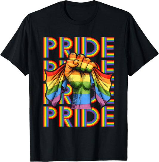 Gay Pride Month Lgbt Rainbow Fist Lgbtq Gay Pride