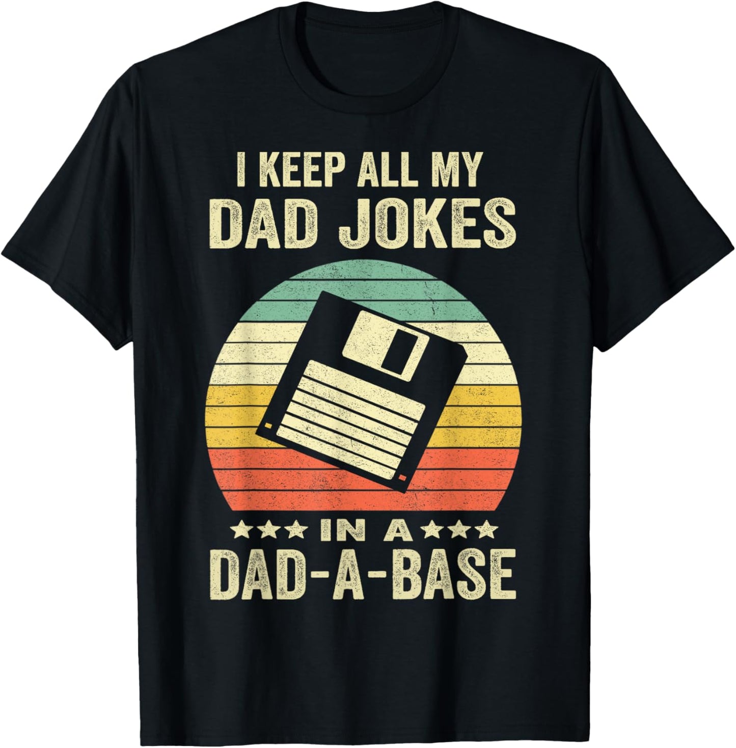 Mens Funny dad jokes in dad a base vintage for father's day