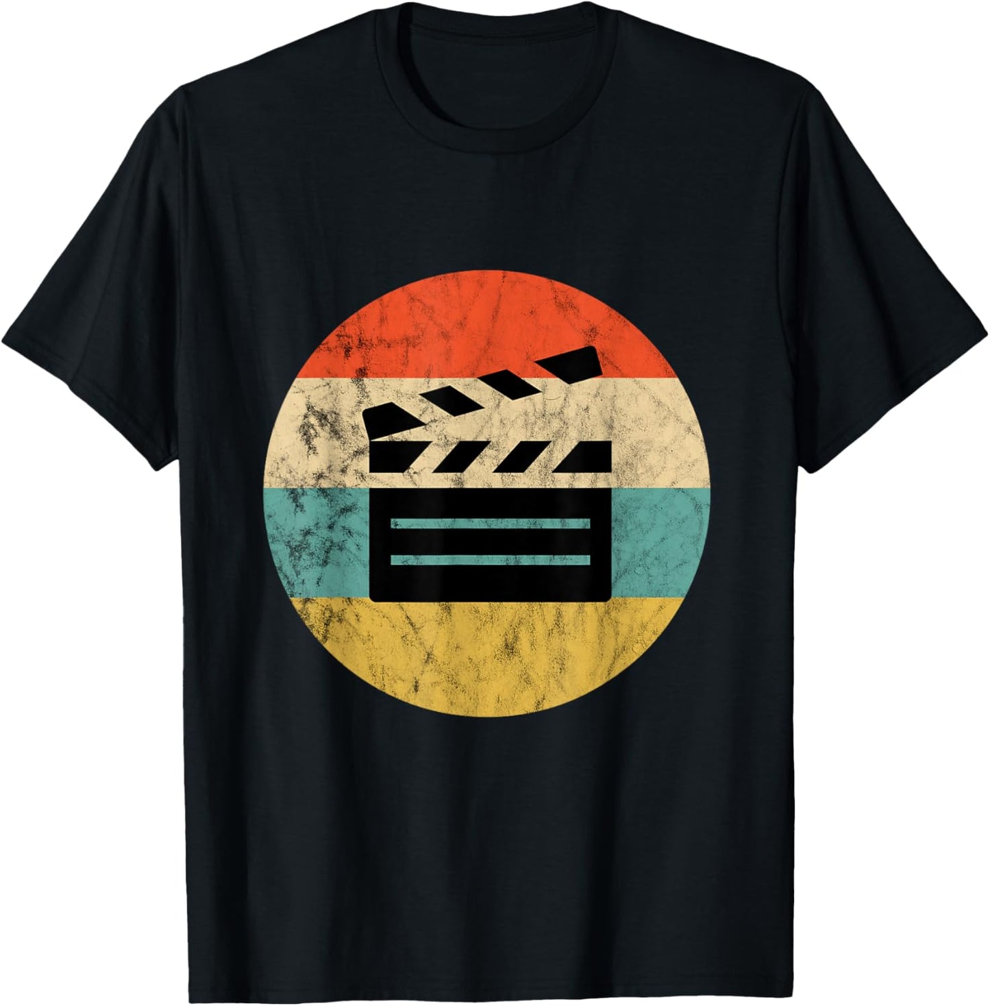 Filmmaker Clapboard Film Director Lover Retro Vintage Sunset
