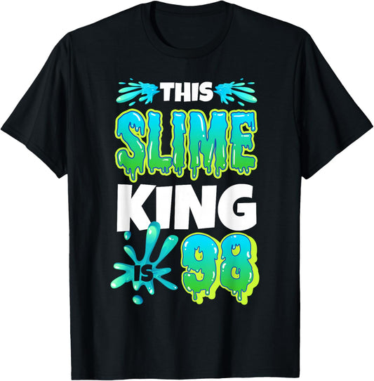 Slime 98th Birthday King Sensory Play Squish Maker Craft Goo