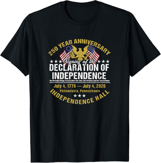 250Th Anniversary Declaration Of Independence Patriotic Usa