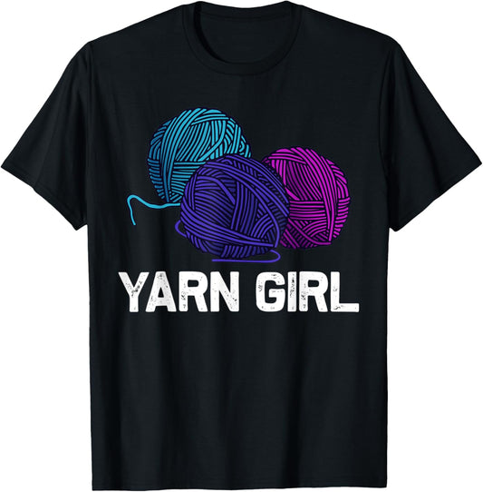 Funny Knitting Gift For Girls Kids Crochet Yarn Thread